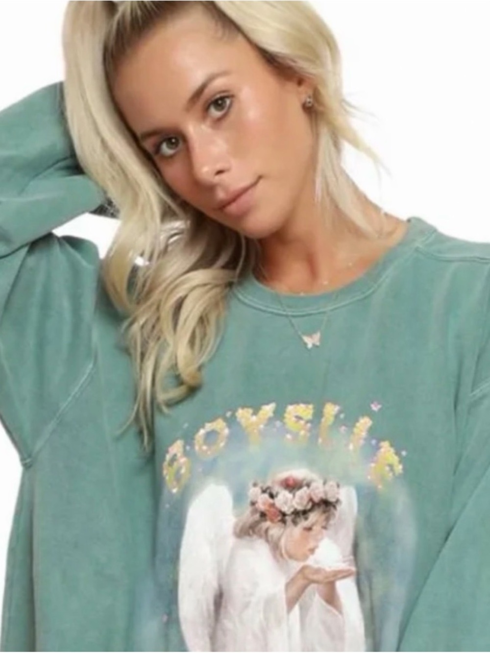 Boys Lie “Good·Bye” Angel Sweat Set 🤍 - Picture 4 of 5